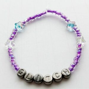 Taylor Swift Eras Tour Friendship Bracelet Glitch Midnights w/ star beads